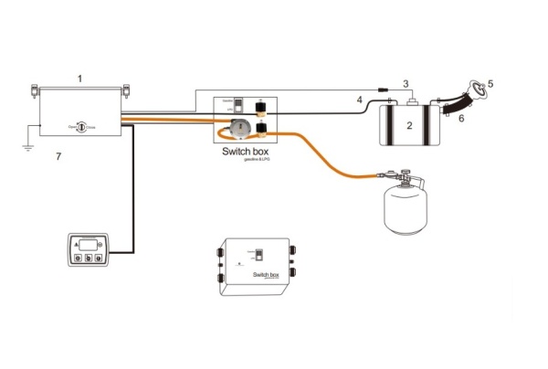 Генератор TEC30LPG бензин или газ